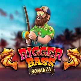 Slots logo of Bigger Bass Bonanza from Pragmatic Play at Mega Riches Casino