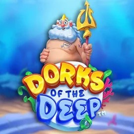 Dorks of the Deep logo by Hacksaw Gaming at Mega Riches Casino