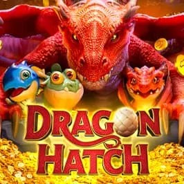 Dragon Hatch game by PG Soft – logo hosted on Mega Riches Casino