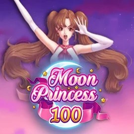 Moon Princess 100 game by Play'n GO – logo hosted on Mega Riches Casino