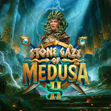 Stone Gaze of Medusa 2 game by Stakelogic – logo hosted on Mega Riches Casino