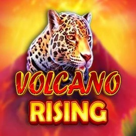Volcano Rising casino game by RubyPlay – featured logo at Mega Riches Casino