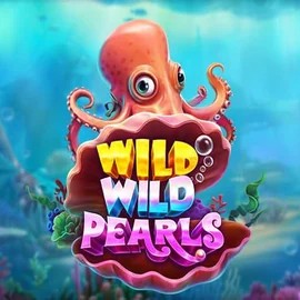 Wild Wild Pearls logo by Pragmatic Play at Mega Riches Casino